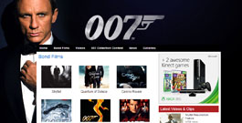 007 James Bond Films site