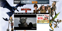 How to Train Your Dragon movie site