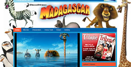 Madagascar movie site