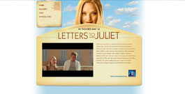 Letters To Juliet movie site
