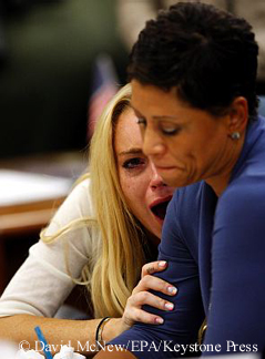 celebrity gossip lindsay lohan
 on Lindsay Lohan cries in court when she hears her sentence