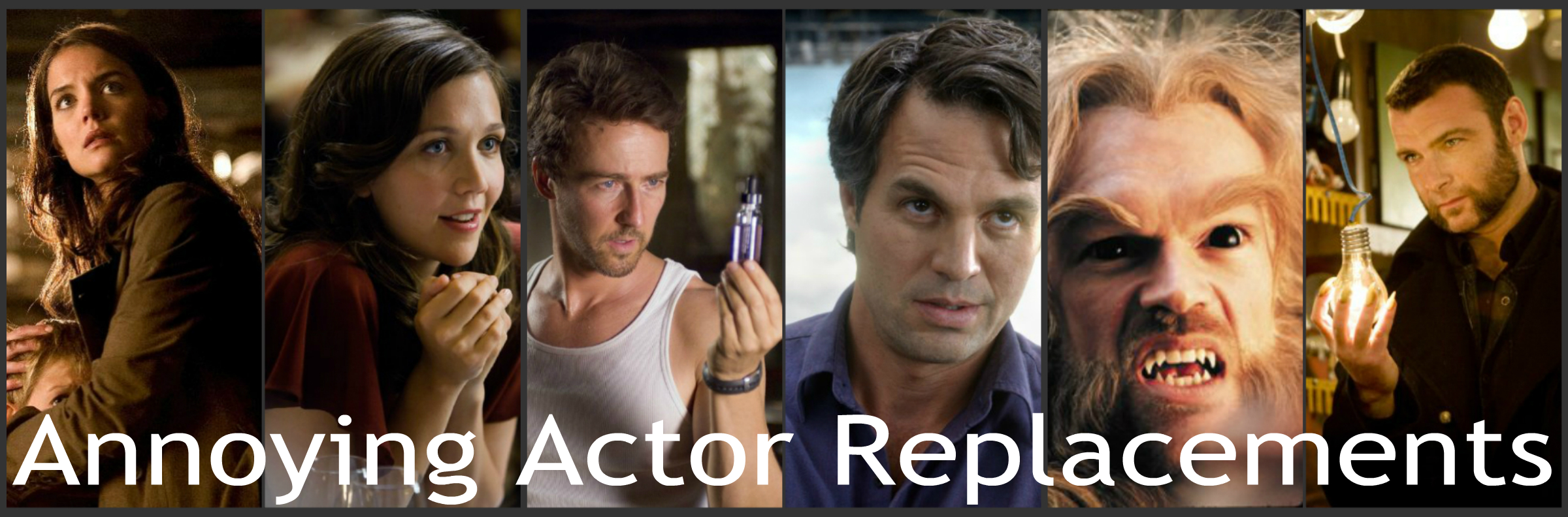 Annoying Actor Replacements « Celebrity Gossip and Movie News