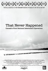 That Never Happened: Canada's First National Internment Operations