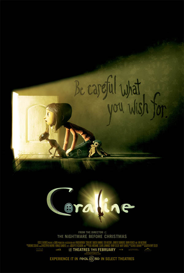 Coraline On Dvd Movie Synopsis And Info