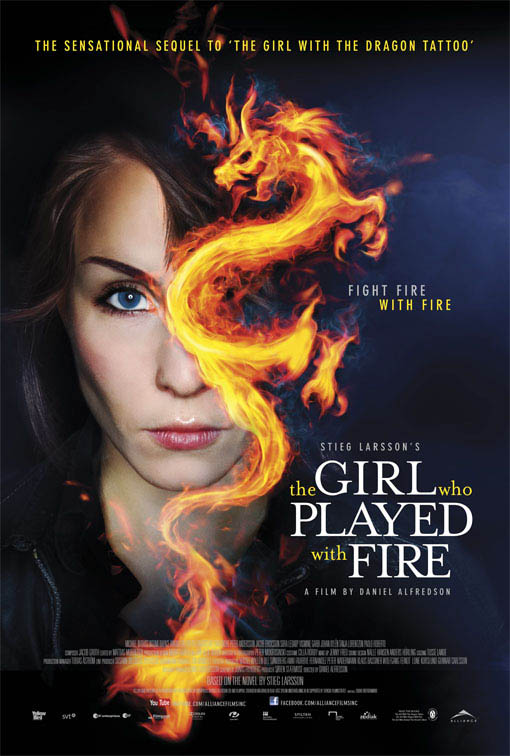 The Girl Who Played With Fire Poster