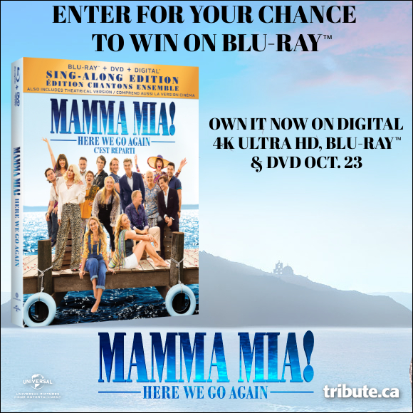 Mamma Mia Here We Go Again Blu Ray Contest Contests And Promotions Tributeca 5386