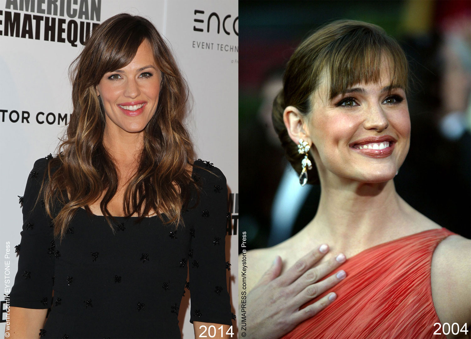 Where are your wrinkles Jennifer Garner? She has two kids and still looks as good as she did when starring in the hit TV series Alias.