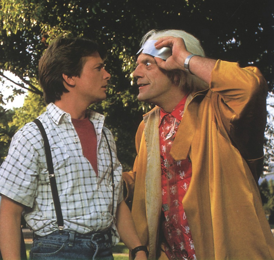 Doc And Marty Back To The Future Celebrity Gossip And Movie News 3366