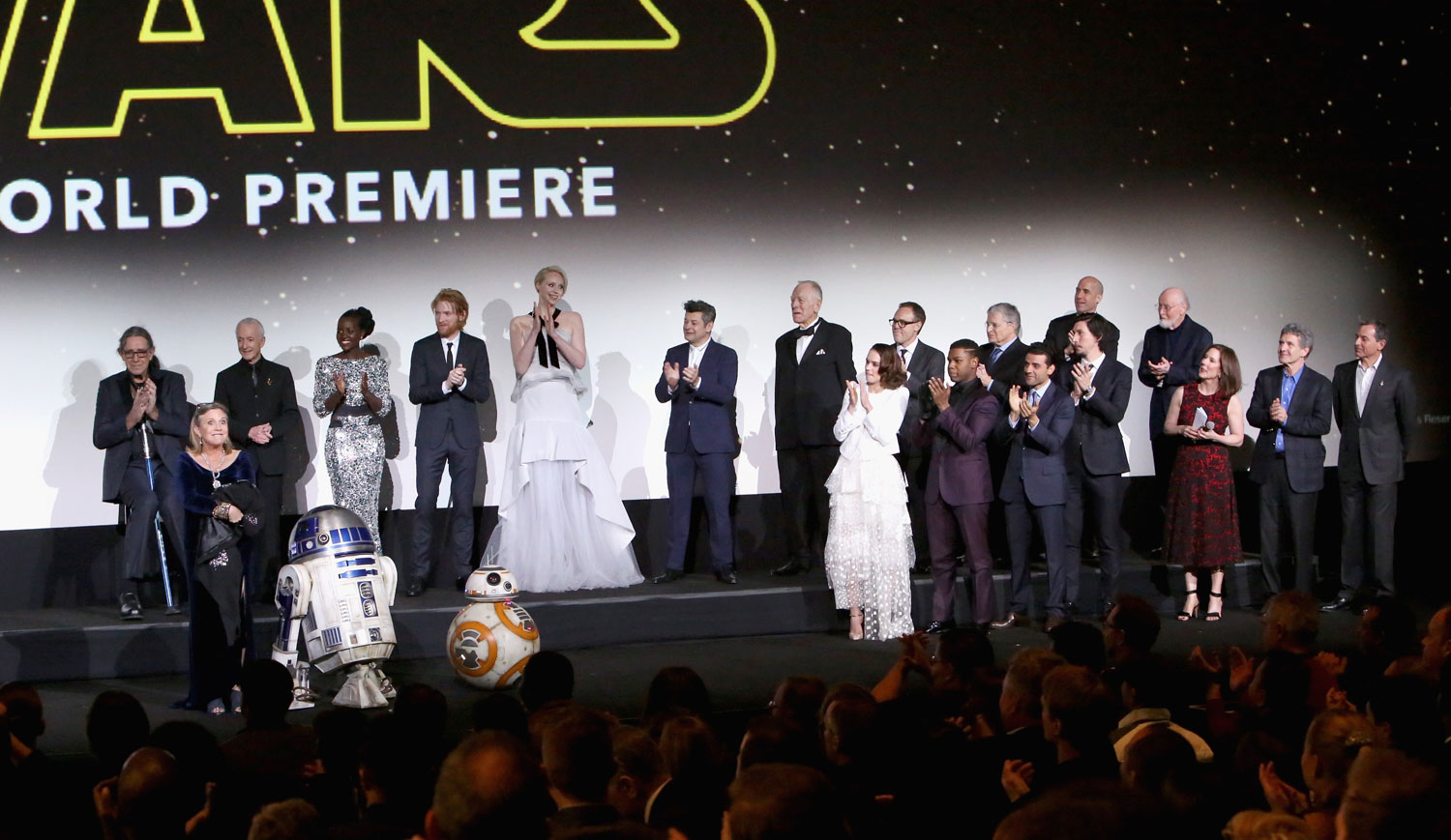 The cast and crew of Star Wars The Force Awakens « Celebrity Gossip