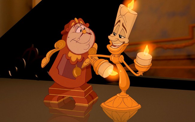 Cogsworth and Lumière – Beauty and the Beast (1991) « Celebrity Gossip