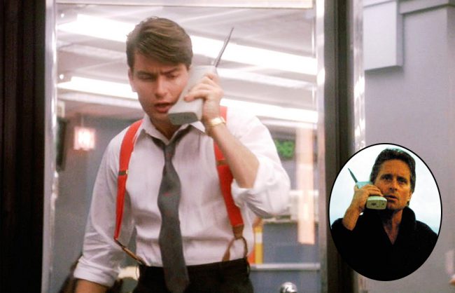Cell phones of the 1980s were, well, enormous. Check out the 1987 film Wall Street and see Michael Douglas look ultra-cool, talking on his over-sized cell phone. Cool in 1987. Funny in 2018.    