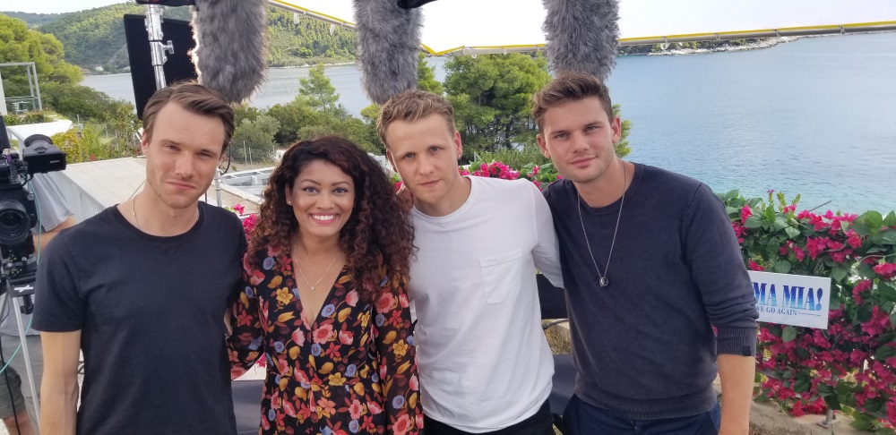 Hugh Skinner, Josh Dylan, Jeremy Irvine and Marriska Fernandes ...