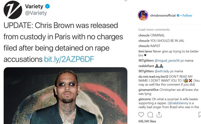 Chris Brown plans to sue woman who accused him of rape « Celebrity ...