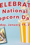 Get free popcorn this Sunday on National Popcorn Day!