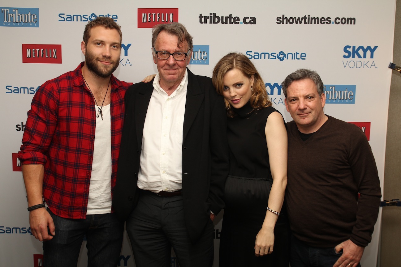 Jai Courtney, Tom Wilkinson, Melissa George, and director Matthew ...