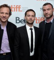 TIFF Red Carpet: Tobey Maguire and Peter Sarsgaard talk chess at the world  premiere of Pawn Sacrifice