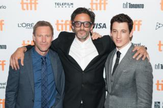 Bleed for This actors and director walk TIFF red carpet