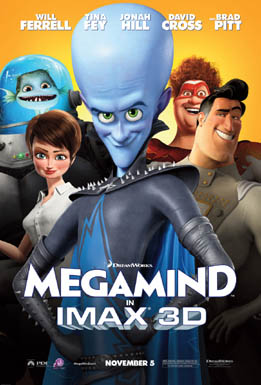 Megamind: An IMAX 3D Experience Poster